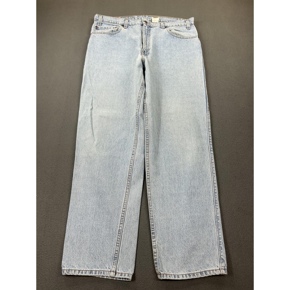 Levis 540 Relaxed Fit Jeans Mens 36x29 Light Wash Blue Straight Denim Pants